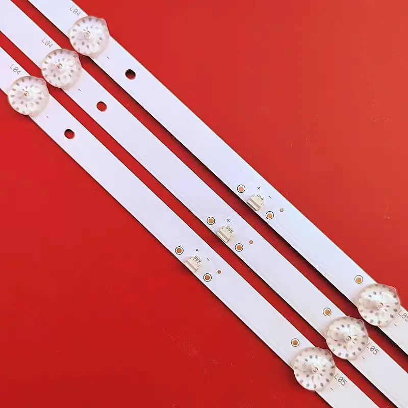 New 3pcs/Kit LED Strips for 43 TV LT-324X3 MAX-E43CH-S RF-BS430S30-0601S-01 A3 RF BS430S30 0601S 01 A3