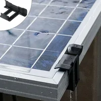 Clips de Drainage d'eau pour panneaux solaires, 30/35/40mm, 10 pièces, Modules photovoltaïques, Clips de nettoyage pour vidange d'eau, fournitures d'énergie solaire 3