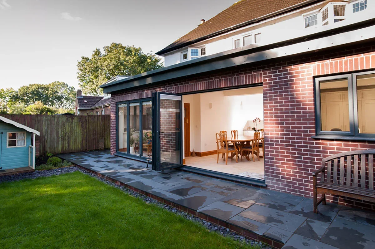 Soundproof Double Glazing Bi Folding Doors Energy Efficient Exterior Doors Aluminum Frame Balcony Partition Bifold Door