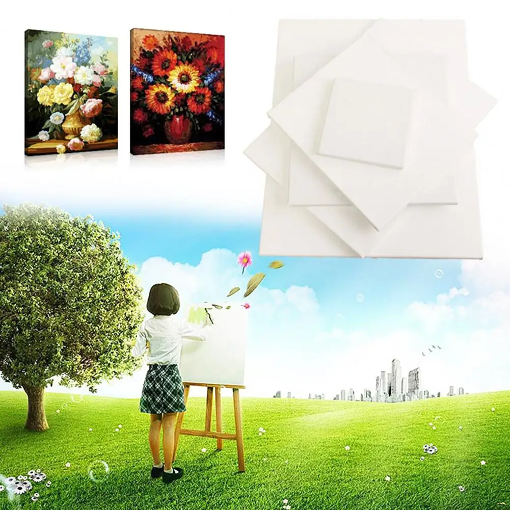 Canvas Frame Holder Portable Blank Rectangle Wood Canvas Painting Frame  Plate - Frame - AliExpress