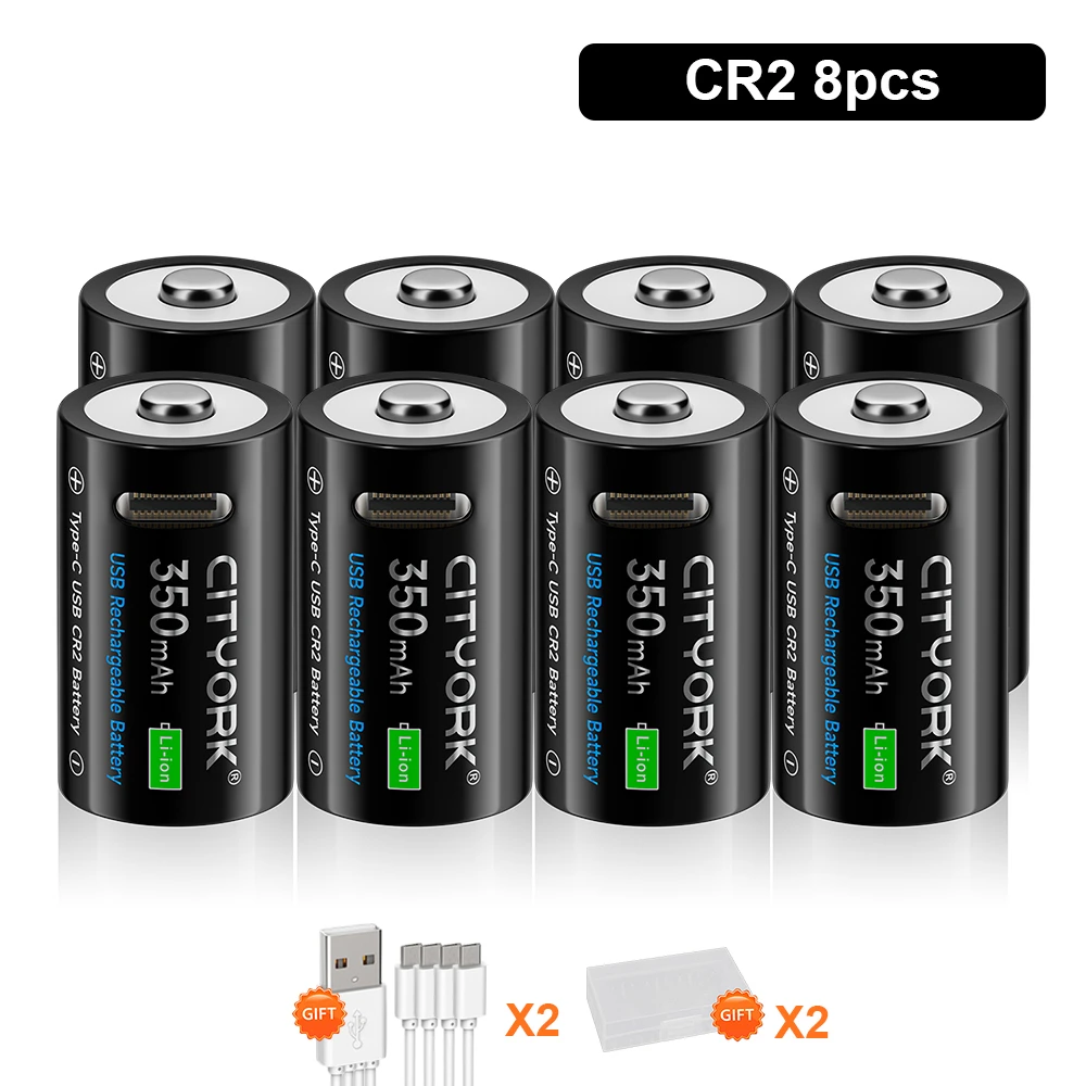 8pcs battery