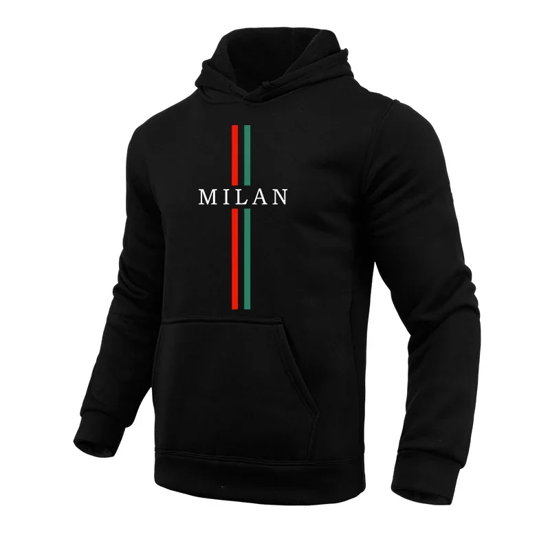Men's High Quality Hooded Long Sleeved Pullover Hoodies