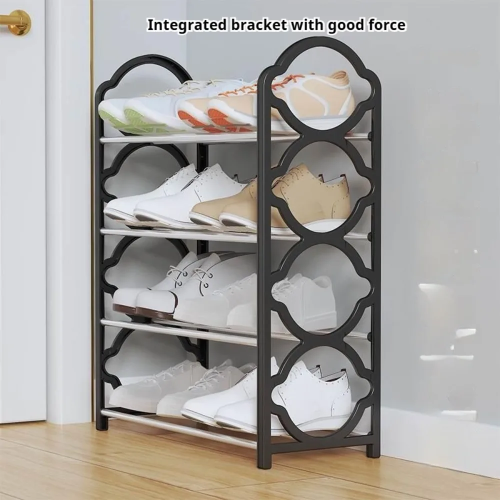 Simple Shoes Racks Household Detachable PP Dustproof Storage Shelf for Space Saving Living Room Dormitory Balcony Shoe Cabinet
