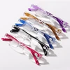 Reading Glasses Women Classic Half Frame Transparent Farsighted Eyewear Men Retro Anti Fatigue Hyperopia Eyeglasses +1.0 To +4.0 1