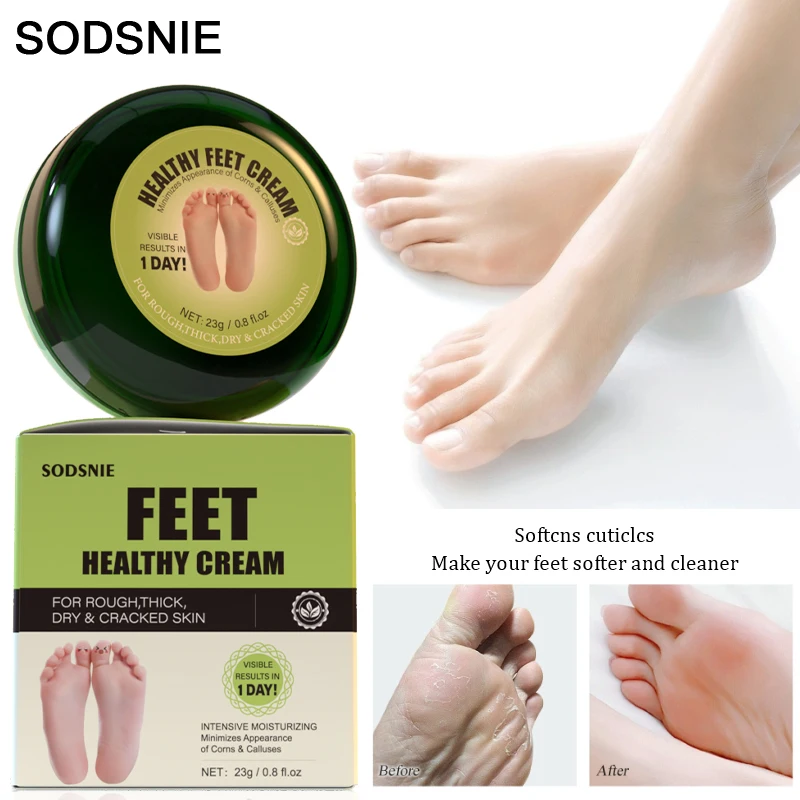 

Moisturize Skin Anti Dry Crack Foot Essential Oils Cream Heel Crack Repair Whitening Remove Dead Skin Hand And Foot Care Family