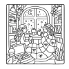 COZY GIRL VIBES Bold-easy Patterns Coloring Book for Adults Cute Drawing Book Perfect Gift for Party and Birthday 5
