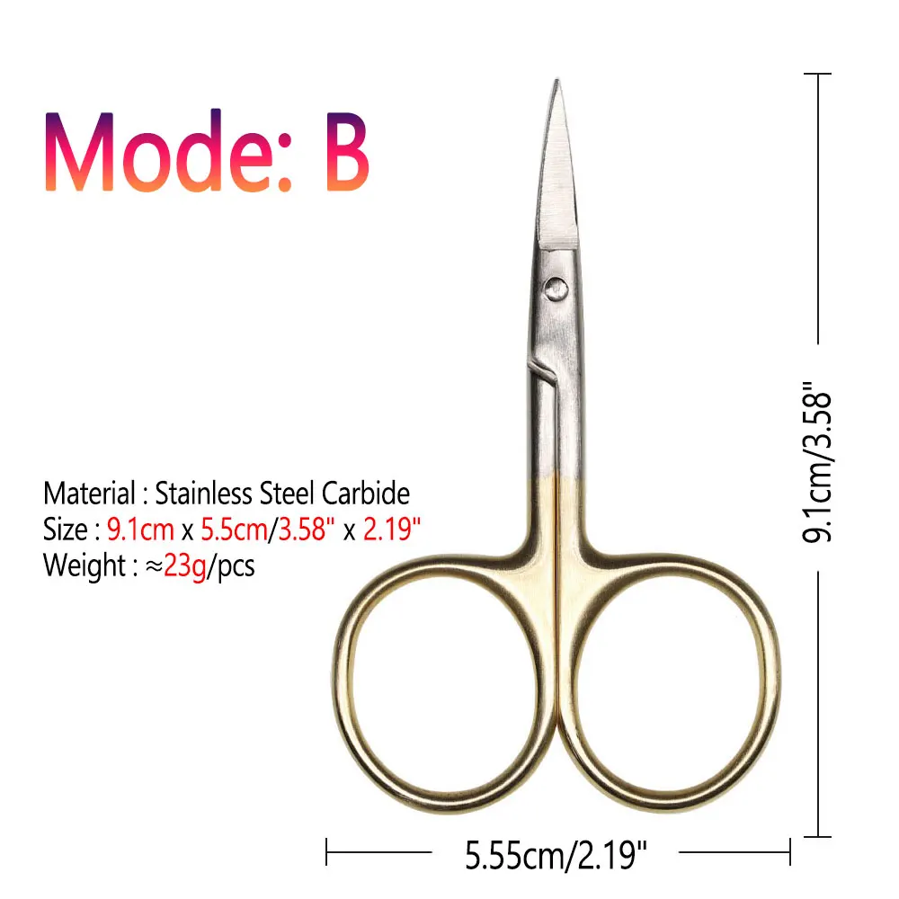 Stainless Steel Carbide Scissors Thread Yarn Feather Hair Synthetic Fiber Cutter Trout Fishing Lures Fly Tying Tool 1PC fishing scissors,fishing tools,fishing tool,fishing tackle,fishing accessories