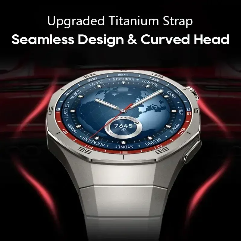 Luxury Titanium Metal Bracelet for Huawei Watch GT 5 Pro