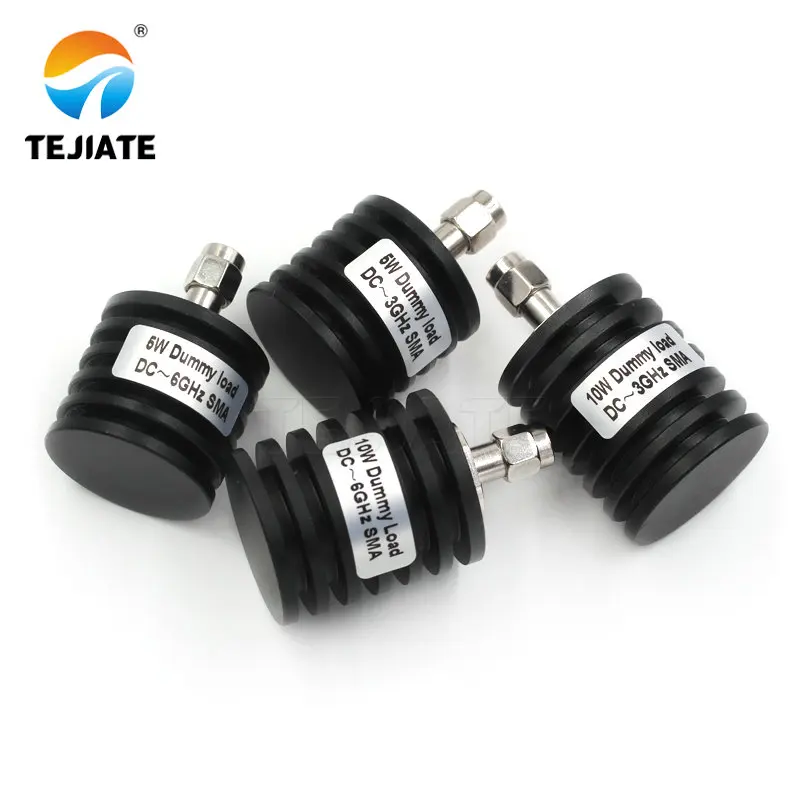 Terminal Coaxial Folheado a Níquel do rf tipo Carga de Sma Dc3ghz6ghz 50ohm Acessórios do rf 1pc