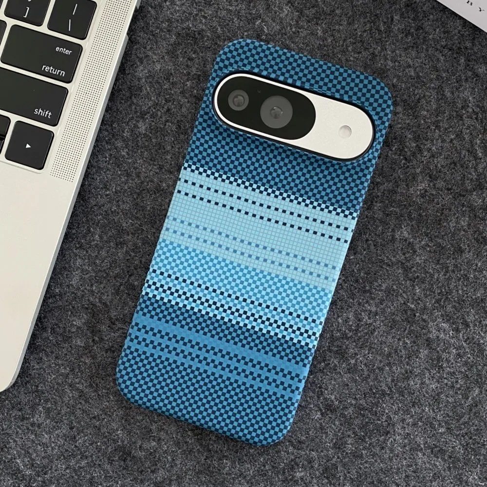 Ultra Thin Magnetic Carbon Fibre Texture Shockproof Case