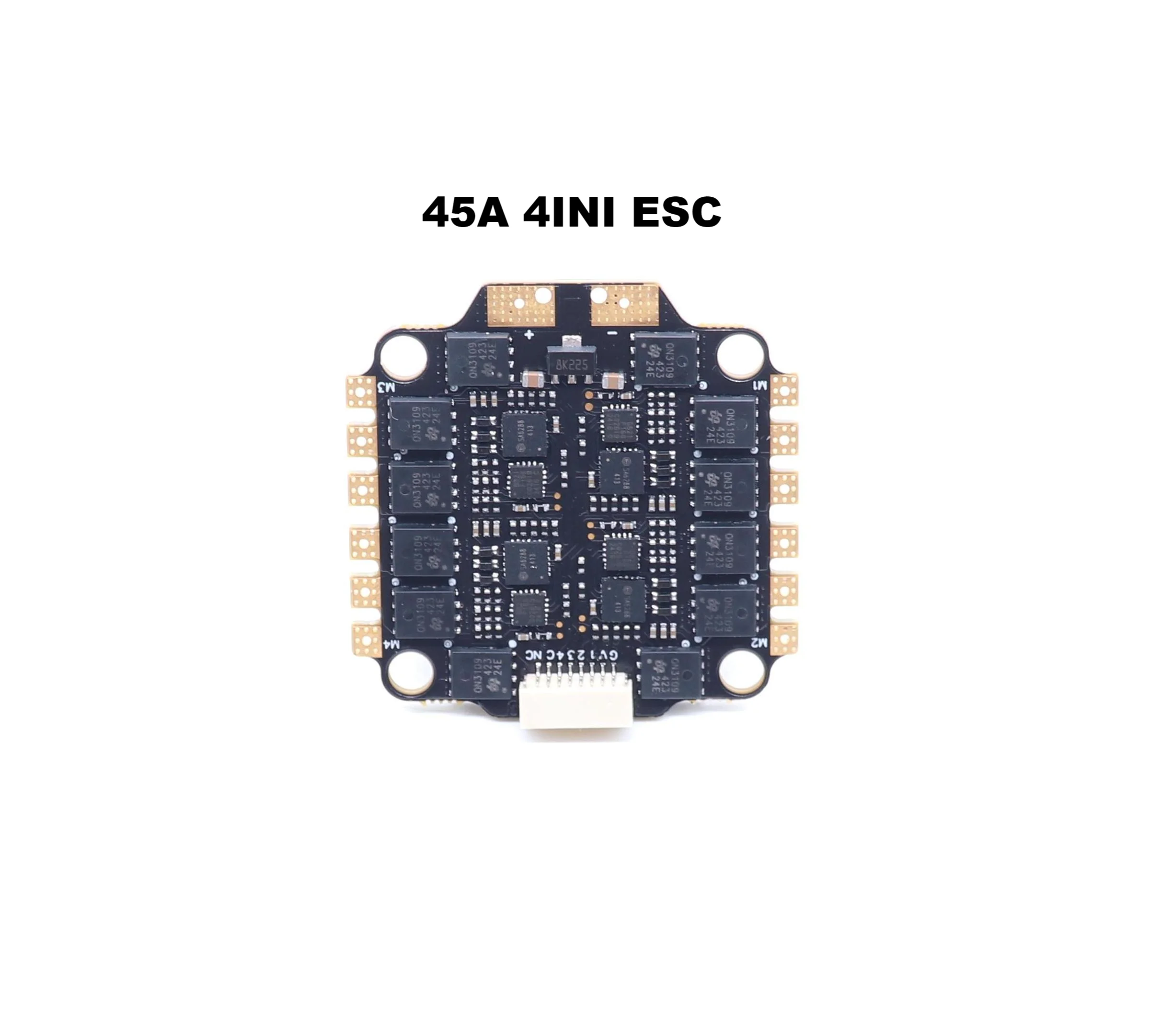 BLHELI_S 4IN1 45A 60A ESC Supporting 3-6S brushless motor Support DShot300 600/Multishot/Oneshot/PWM FPV UAV F4 Flight Control 4