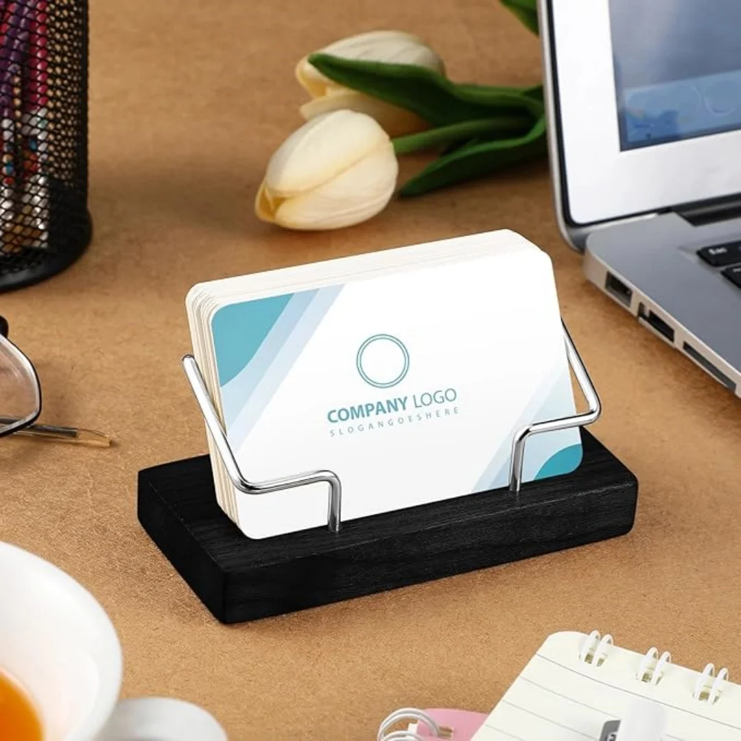 Wooden Card Holder Stand 3
