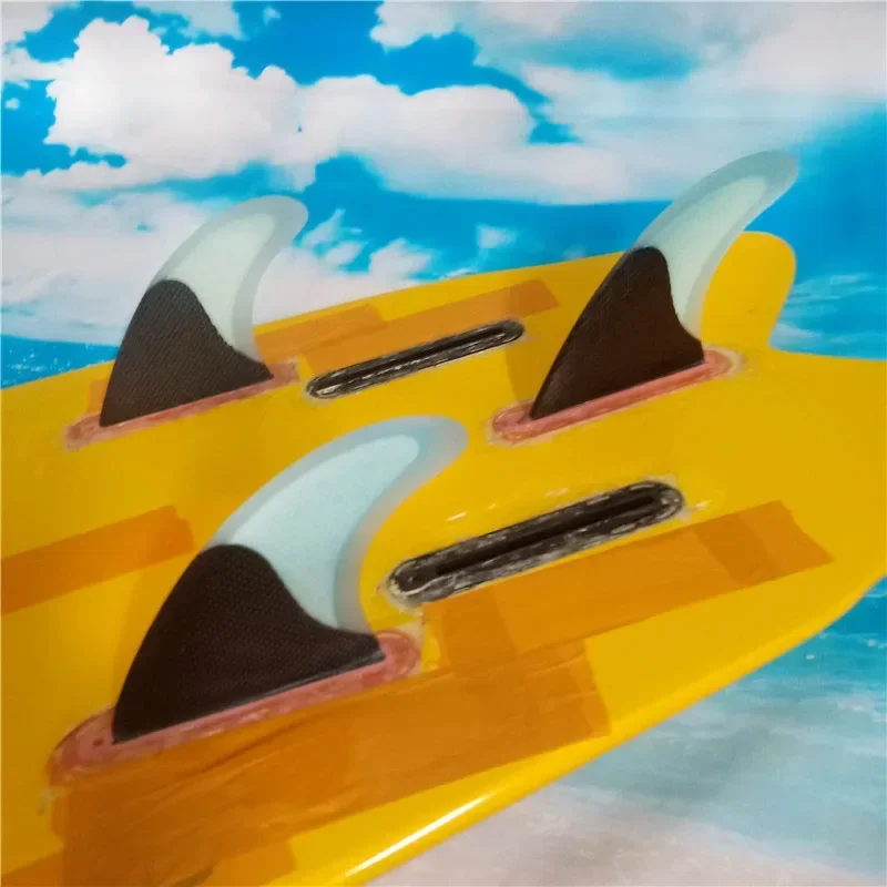 Surfboard Fin Multiple Sizes Fut-3-Fin Clearance S M Large Surfboard Fins Tri Fin Quilhas Surfing Accessories Carbonfiber Fin