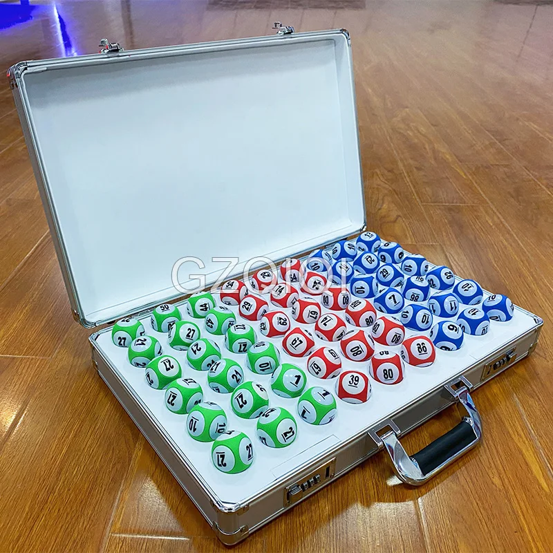 Aluminum alloy ball box roulette wheel lottery juego bingo lottery machine maquinas de bingo para locales sociales