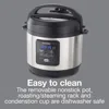 Simplicity 4-in-1 Electric Pressure Cooker, 3 Quart Multi-Function with Slow Cook, Steam, Sauté, Rice, Electric Rice Cooker 6