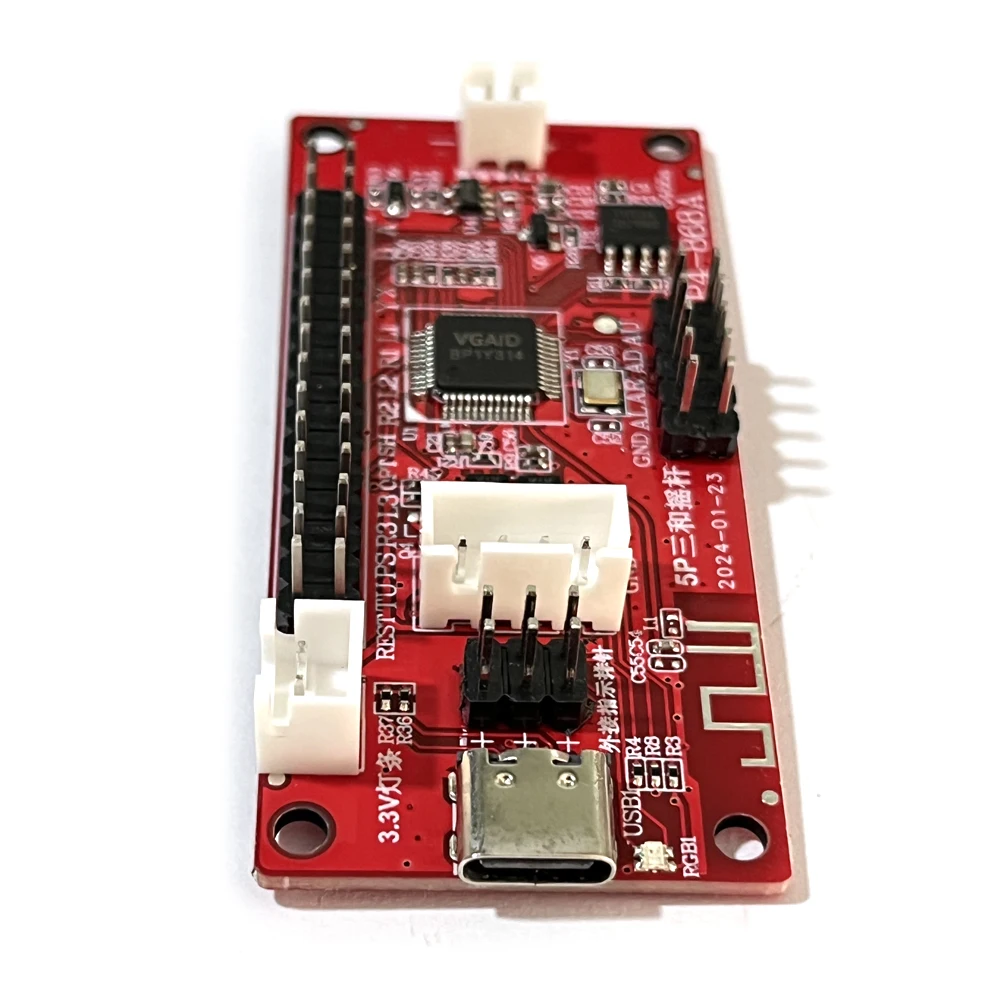 Wireless Bluetooth Joystick Encoder PCB Board - USB Arcade Zero Delay Controller