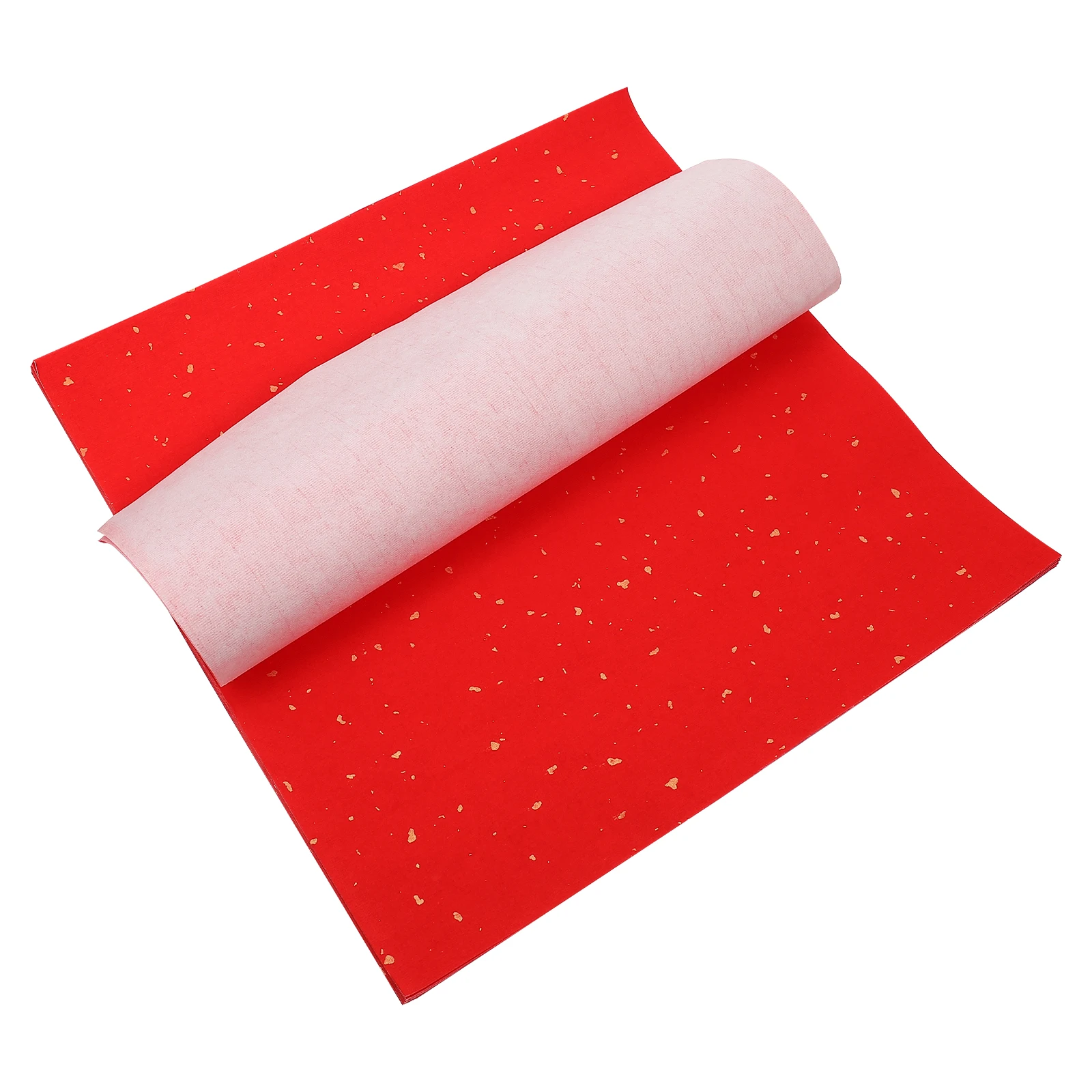 

40 Sheets Festival Couplets Fu Character Paper Blank Xuan Paper Red Rice Paper Party Supplies Chinese Red Rice Paper Papel China