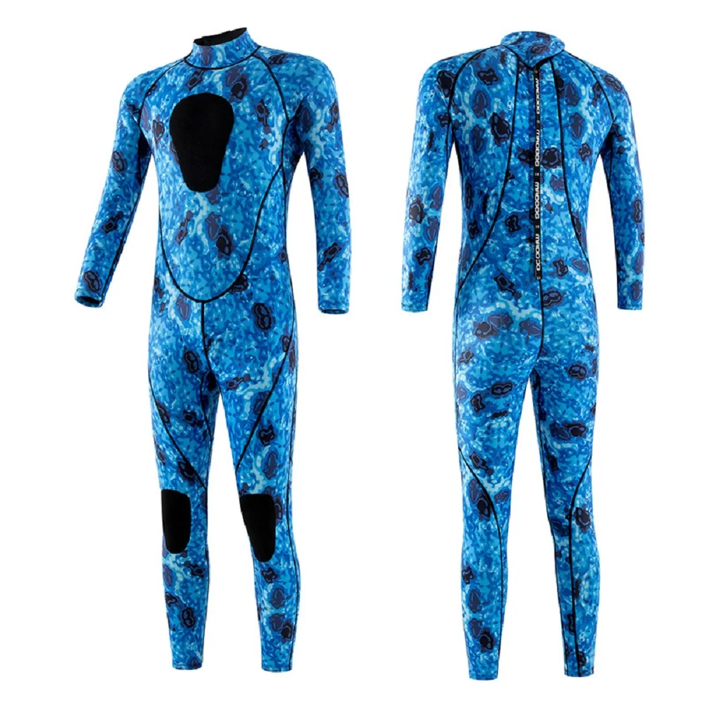 Spearfishing Wetsuits Neoprene Suits for Diving Fishing Surfing Snorkeling Kayaking Adult Full Body 3mm