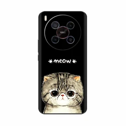Fashion Painted Silicone TPU Soft Phone Case Protective Shell Cover for Blade V70 Max (00019)
