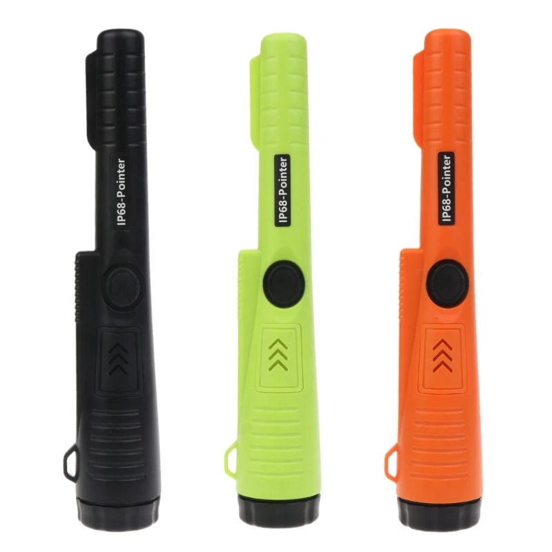 Metal Detector Pinpointer IP68 Waterproof Handheld Pin Pointer Wand High Accuracy Professional Handheld Search Treasure