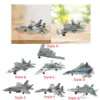 Diecast Plane Toy Souvenir Desktop Decor Fighter Plane Model Diecast Fighter Aircraft Toy for Cafe Table Bar Office Bedroom 4