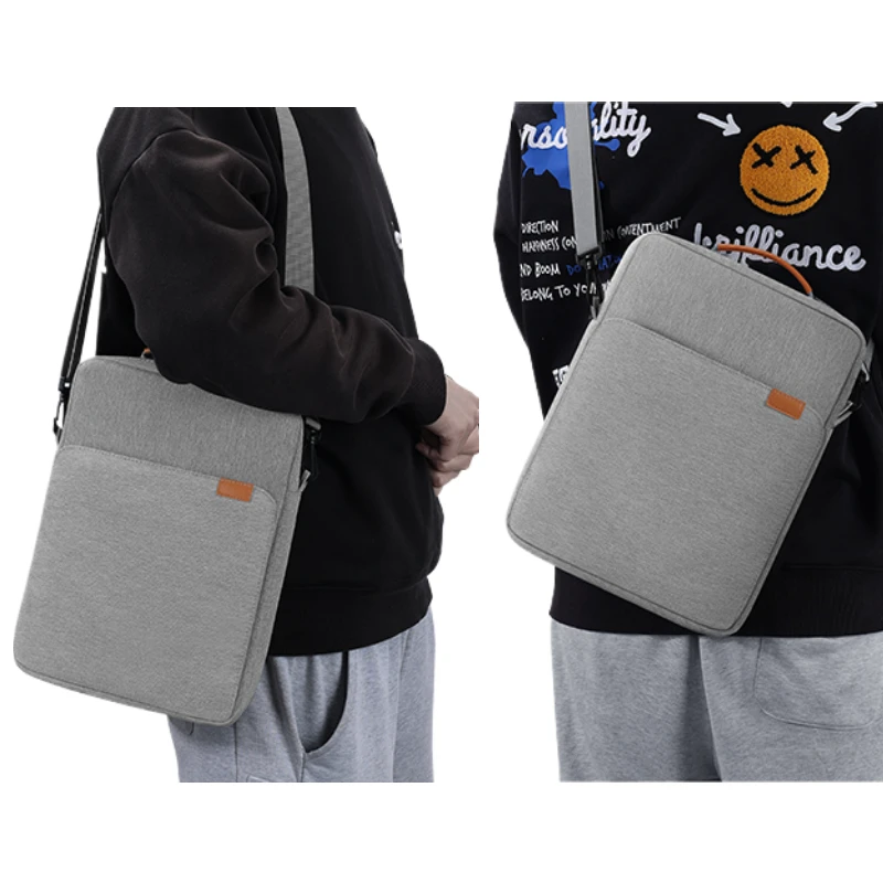 Portable Tablet Storage Bag with Shoulder Strap - Universal Fit