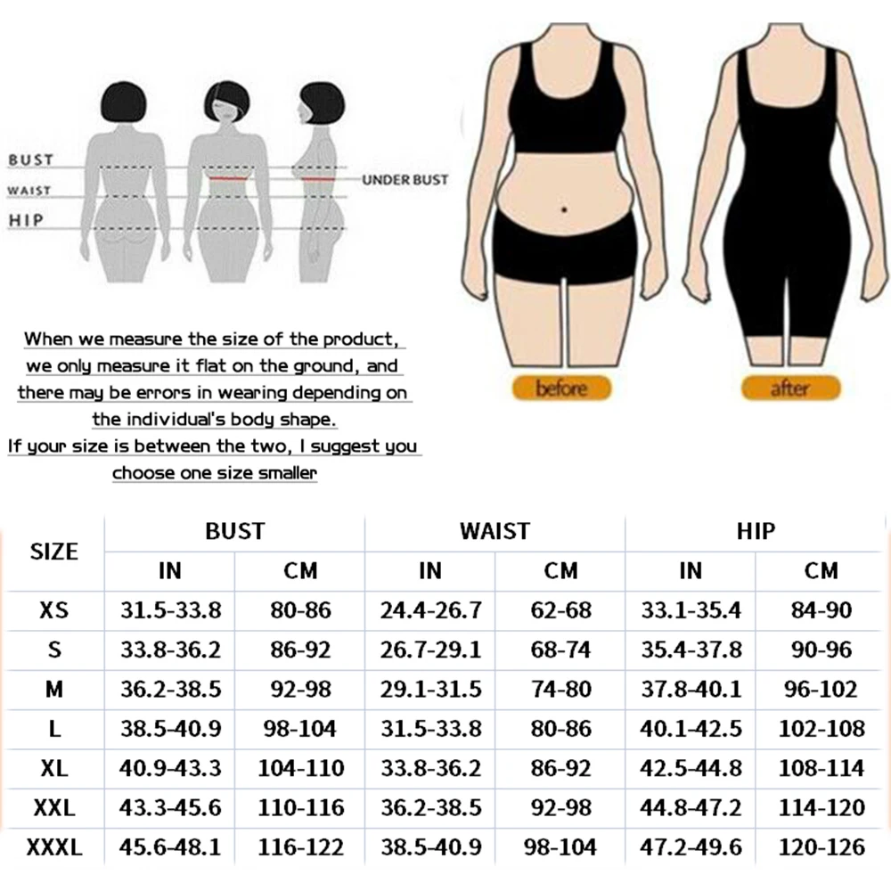 Fajas Shapewear Skims Compression Fabric Abdominal Control Corset  Adjustable Shoulder Clasps Buttock ​Lift System Bodysuit