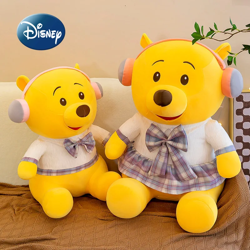 

Disney 2022 New Winnie The Pooh Plush Doll 55cm Cartoon Anime Cute Plush Toy Couple Pillow Children Plush Toy Birthday Gift