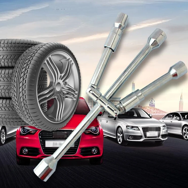 

Car folding cross wrench repair socket portable tire wrench repair tool vehicle emergency tool
