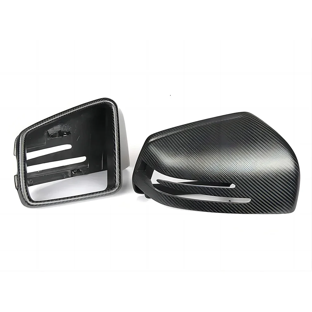 벤츠 W463 X166 W251 G GLE GLS GL ML R 클래스용 교체형 사이드 미러 커버 캡 (OEM 일반 또는 드라이 카본 파이버)