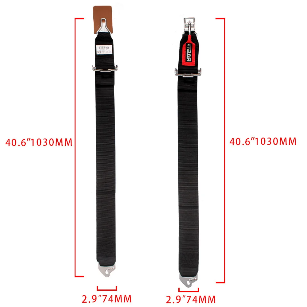 국경 간 자동차 개조 용품, 범퍼카 레이싱 벨트, 2점식 카트 간이 안전벨트