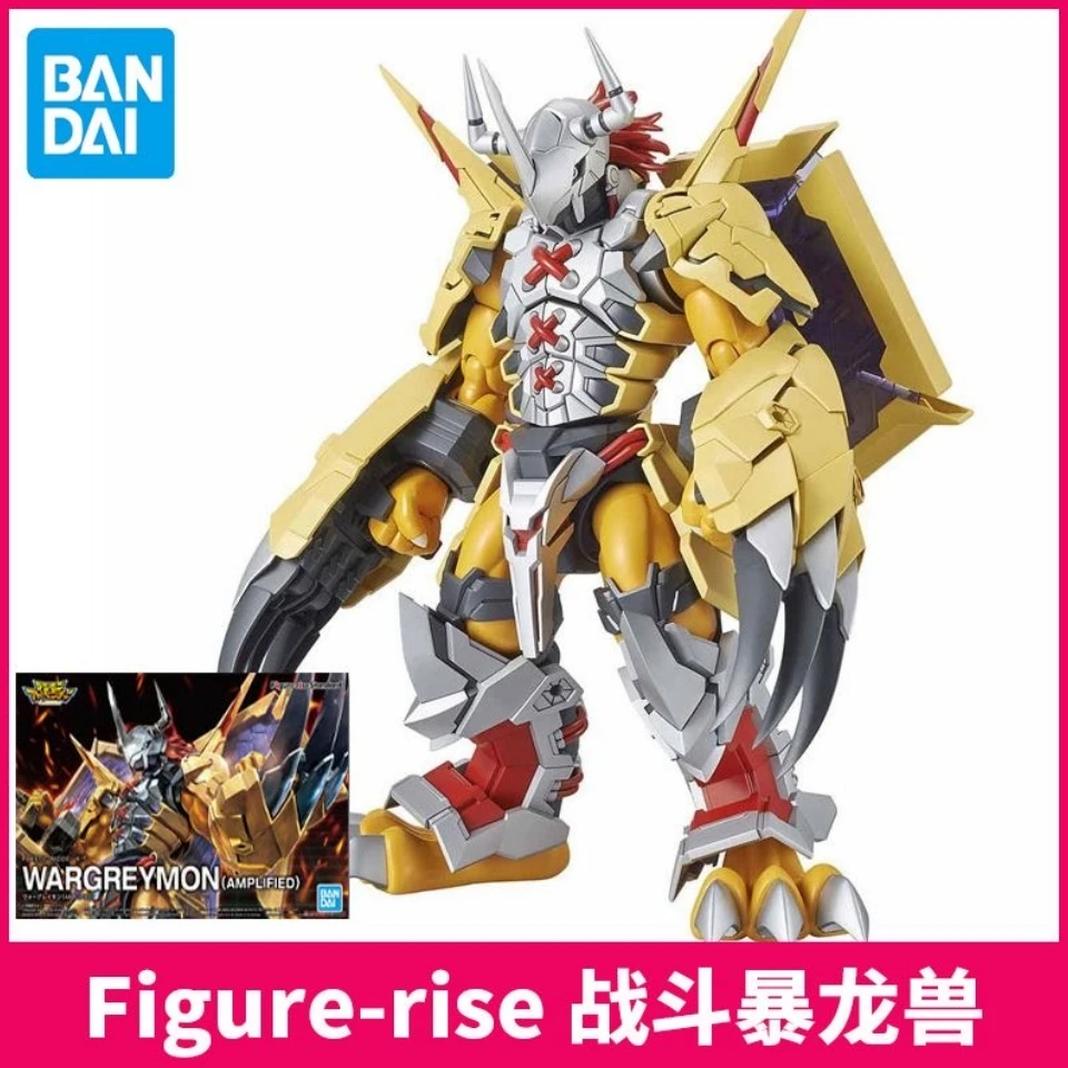 New Bandai Original Digital Monster Standard Amplificato Digimon Adventure Wargreymon Anime Figure Model Regalo Giocattolo Da Collezione