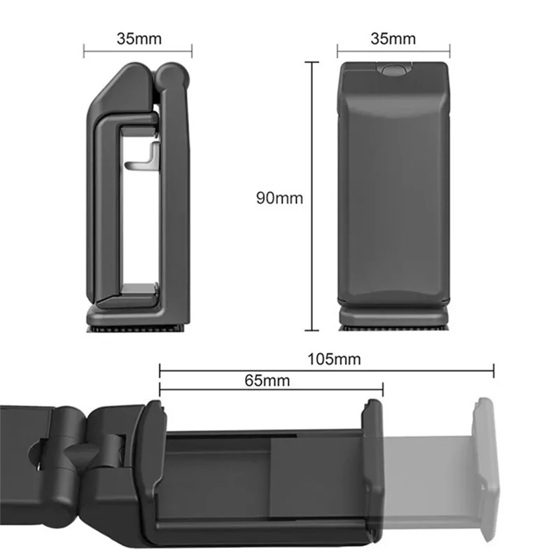 A75T 데스크 스탠드 자동차 좌석 비행을위한 비행기 여행을위한 4.7-6.9 인치 전화 용 휴대용 데스크탑 홀더