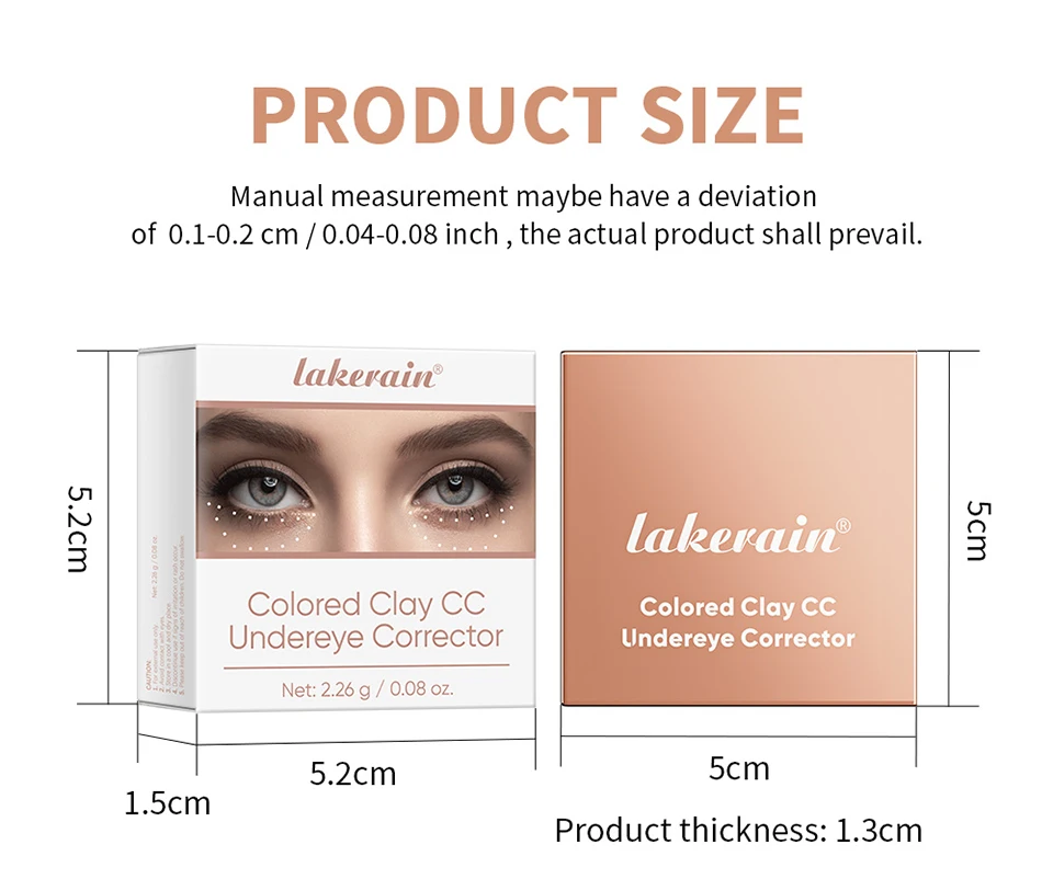 Full Coverage Under Eye Color Corrector Concealer For Dark Circles_voghion.com