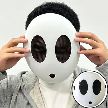 Gioco Bros Shy Guy Maschera Cosplay Divertente Unisex Adlut Maschere in plastica Halloween Carnevale Festa Costume Puntelli Mascherata Cartoon Chara