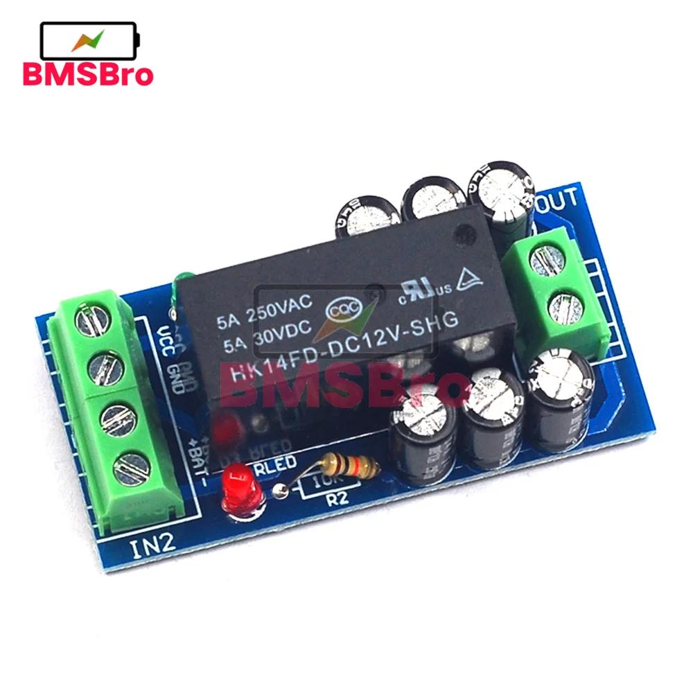 12V150W12ABackupBatterySwitchingModulehighpowerBoardAutomatic