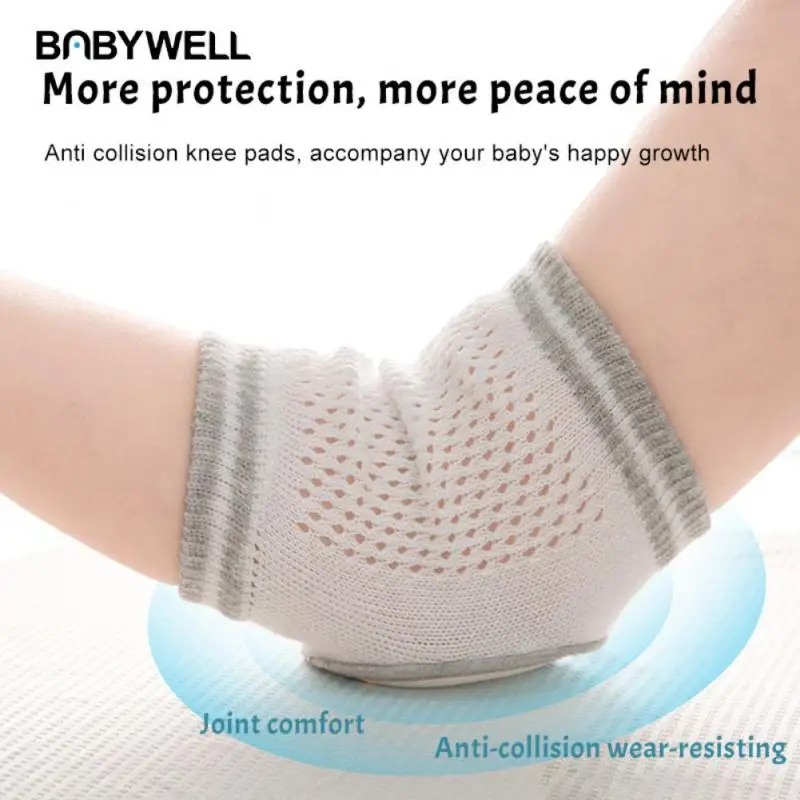 

New Baby Knee Guard Kids Knee Pad Crawling Elbow Cushion Infants Toddlers Protector Safety Kneepad Leg Warmer Knee Support