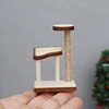 Mini House Cat Tree Model Accessories Miniature Furniture Wooden Adornment Dollhouse Cat Climbing Frame Cat Tower Model 4