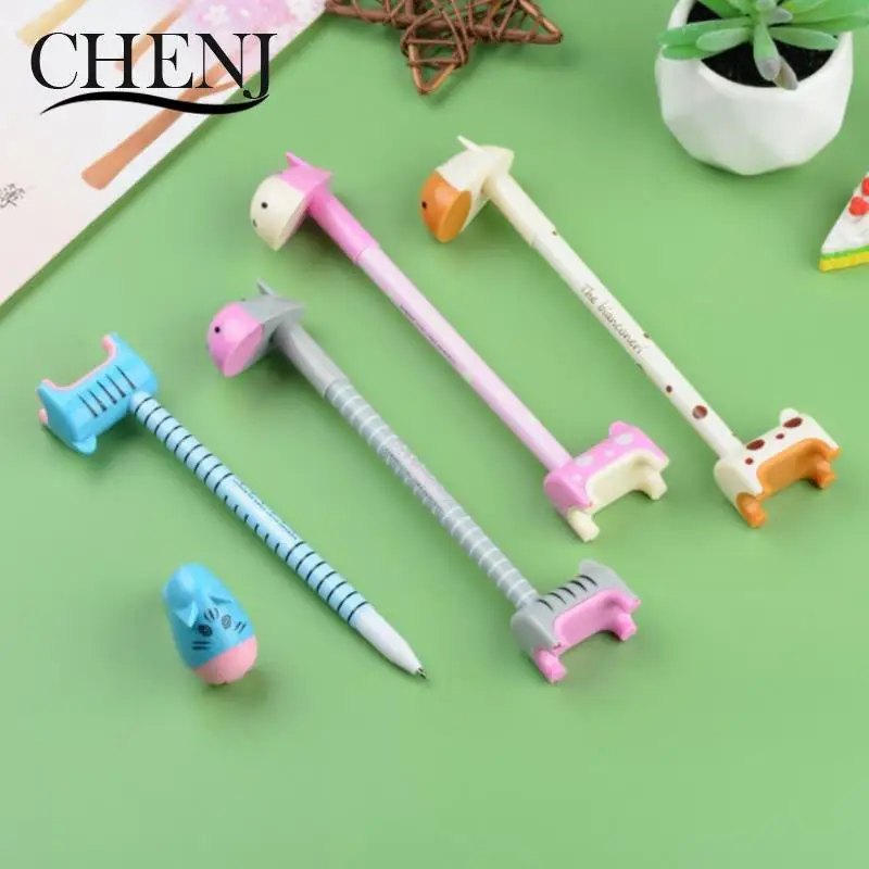 

Красочная шариковая ручка с мультяшным рисунком, креативный подарок, школьные принадлежности, шариковая ручка в виде капсулы, перо, ручка с милым рисунком