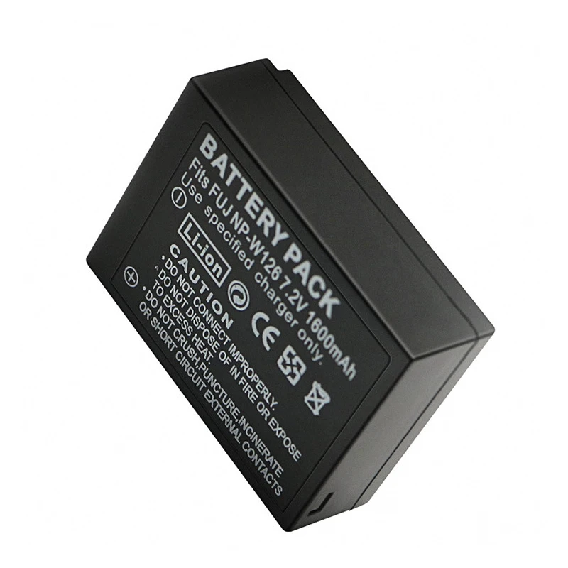 NP-W126 Battery 1600mAh Rechargeable For Fujifilm XT20 XT3 XPro1 Pro2 X-Pro1 X-T1 XT1 HS30EXR HS33EXR X PRO1 Camera rechargeable battery,camera battery