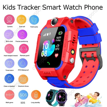 2025 New Kids Smart Watch SOS LBS Location Camera 2G Sim Card Call IP67 Waterproof GPS Location Child Smartwatch Boy Girl Gift 1