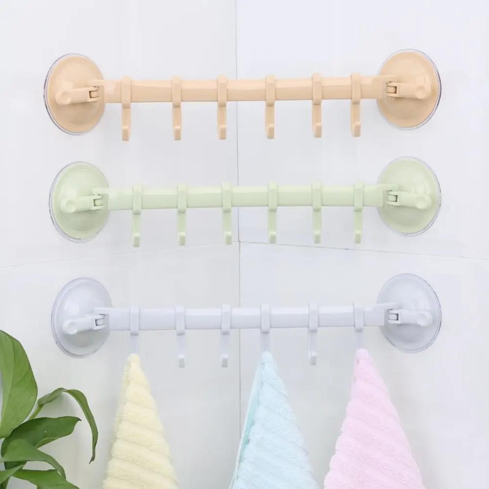 Bathroom Kitchen Wall-mounted Vacuum Sucker Adjustable Hanger Adjustable Hook Storage Holders Hooks multifunctional hooks suction cup hook