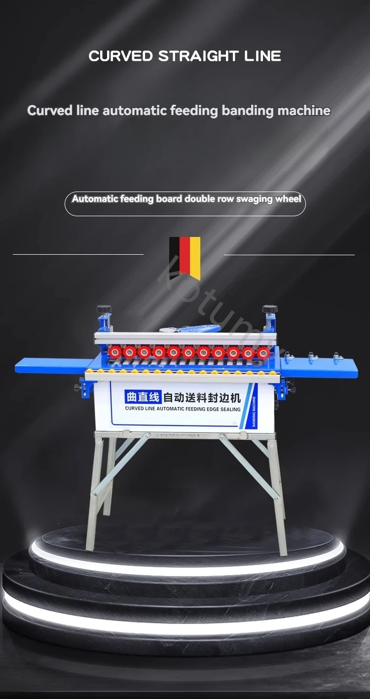 Woodworking Edge Banding Machine Automatic Edge Banding Machine with Gluing, Trimming,ing and end cutting
