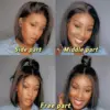 Newmi Bob Wigs Short Bob Wig Lace Front Human Hair Wigs Straight Hair 13x4 Lace Frontal Human Hair Bob Wigs for Women 3
