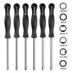 Carburetor Adjustment Multi-head Screwdriver Set for Repair and Maintenance (6PCS)