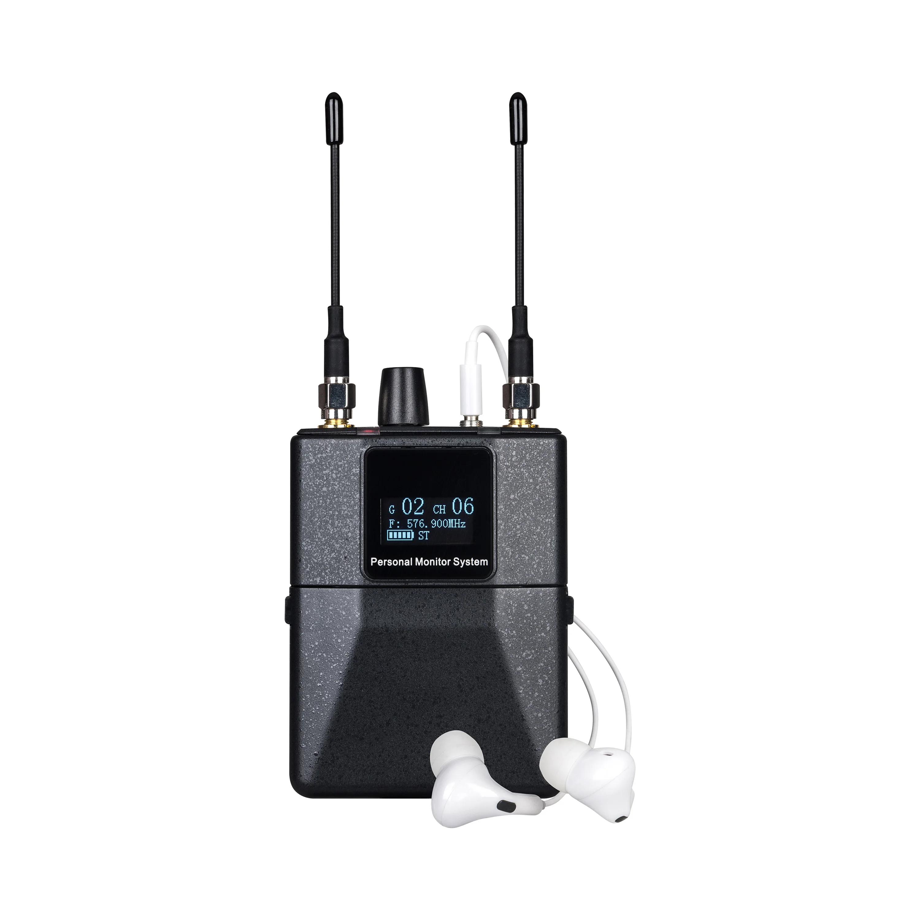 In-Ear Monitoring System PSM300 Stage Personal Wireless In Ear Monitor for Bands 500MHz 100mW 24-Bit Digital DSP Processor Audio
