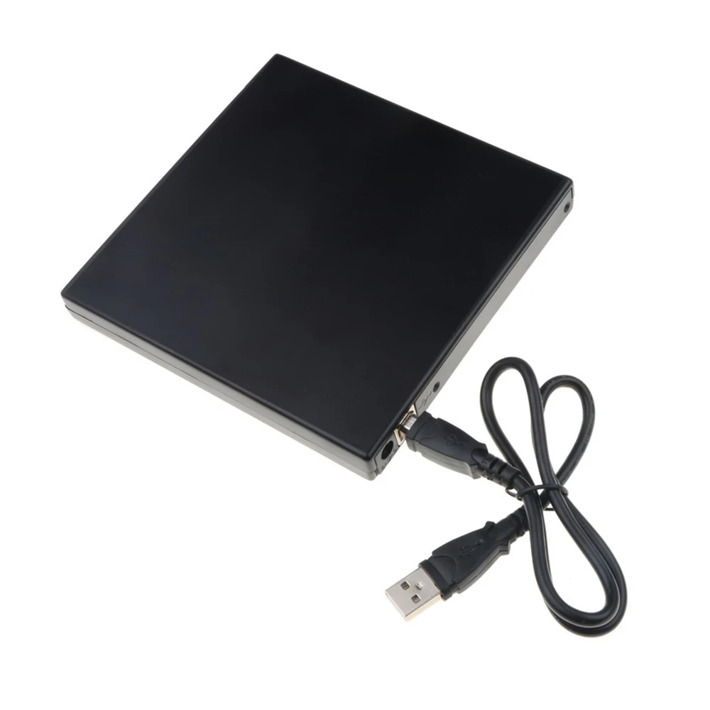 휴대용 슬림형 SATA 외장 케이스, USB 2.0 DVD CD DVD-ROM ..