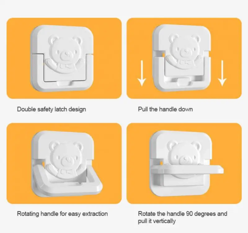 10pcs Baby Safety Child Electric Socket Outlet Plug Security Protection Rotate Cover Power Socket Electrical Outlet Child Safety