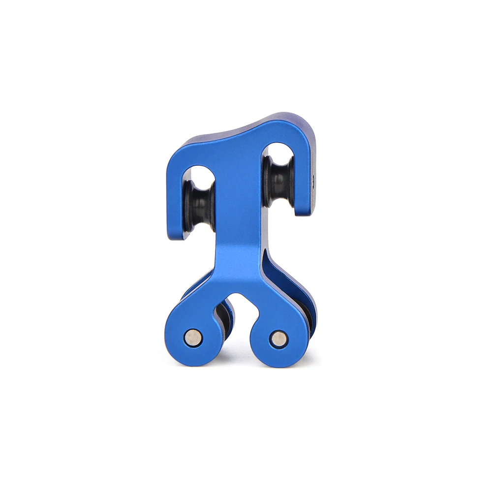 1pc Compound Bow Cable Slide Second Generation Aluminum Alloy Roller Glide Bow String SeparatorHunting Shooting Accessories