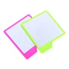 Fashion Silicone Mirror Self Grips Mirror Shatterproof Shaving Makeup Shower Silicone Travel Washroom 6 Colors 14.5x16.5x13cm 5